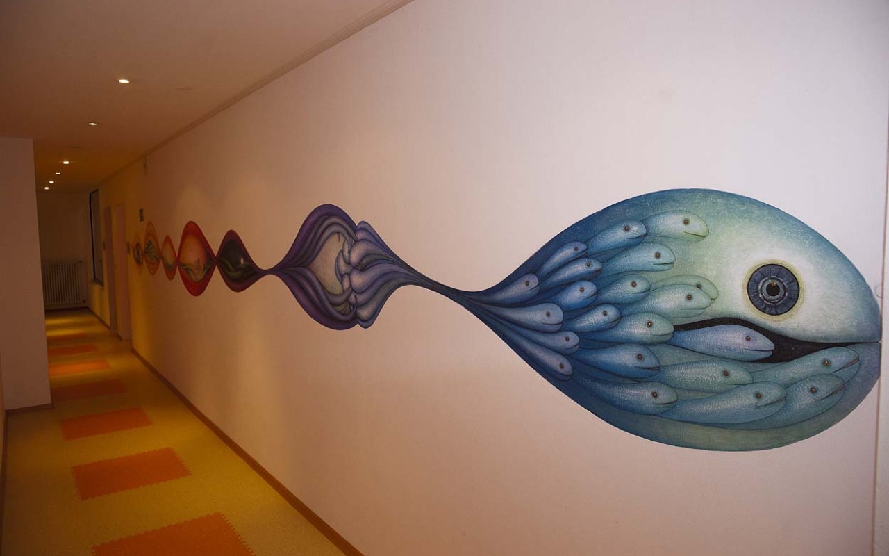 Bild Wandmalerei Klinik Prof. Schedel